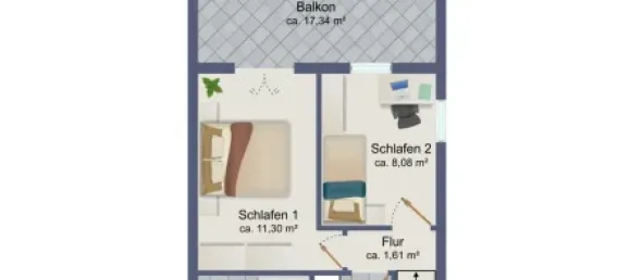 Moradia em banda T2 em Wandsbek, Germany N.º 293703 23