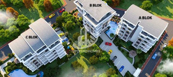 Wohnung 1+1 in Oba, Turkey, Nr. 6075 12