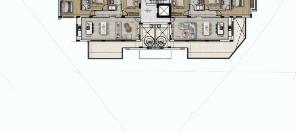 Квартира с 3 спальнями в Агиос Афанасиос, Кипр № 76579 2