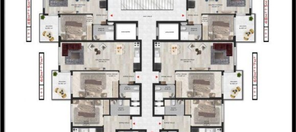 2 rooms Penthouse in Kargicak, Turkey No. 9835 9