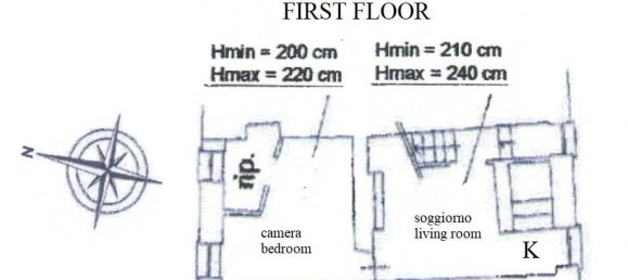 Дом с 3 комнатами в Перинальдо, Италия № 235642 30