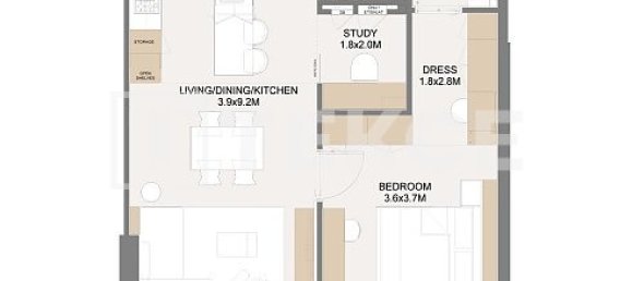 1 Schlafzimmer Wohnung in Dubai, UAE, Nr. 102707 27