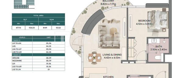 3 dormitorios dúplex en venta en Ras Al Khaimah, UAE № 201089 14
