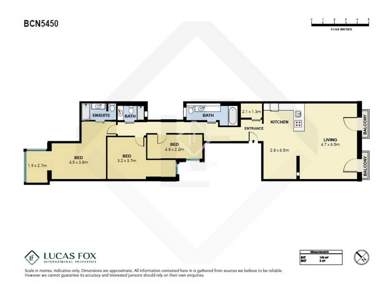 3 bedrooms Apartment in Eixample, Spain No. 26150