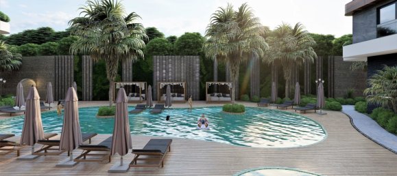 Квартира 1+1 в Авсаллар, Турция № 31543 3