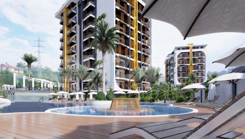 Apartamento 2+1 em Alanya, Turkey N.º 14450