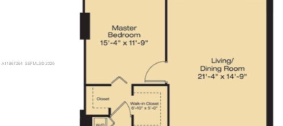 1 Schlafzimmer Gewerbliche Immobilien in Miami, USA, Nr. 615945 5