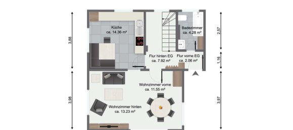 4 rooms House in Rhein-Sieg, Germany No. 144519 12