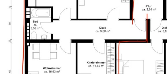 Apartamento de 3 divisões em Gelsenkirchen, Germany N.º 360179 10