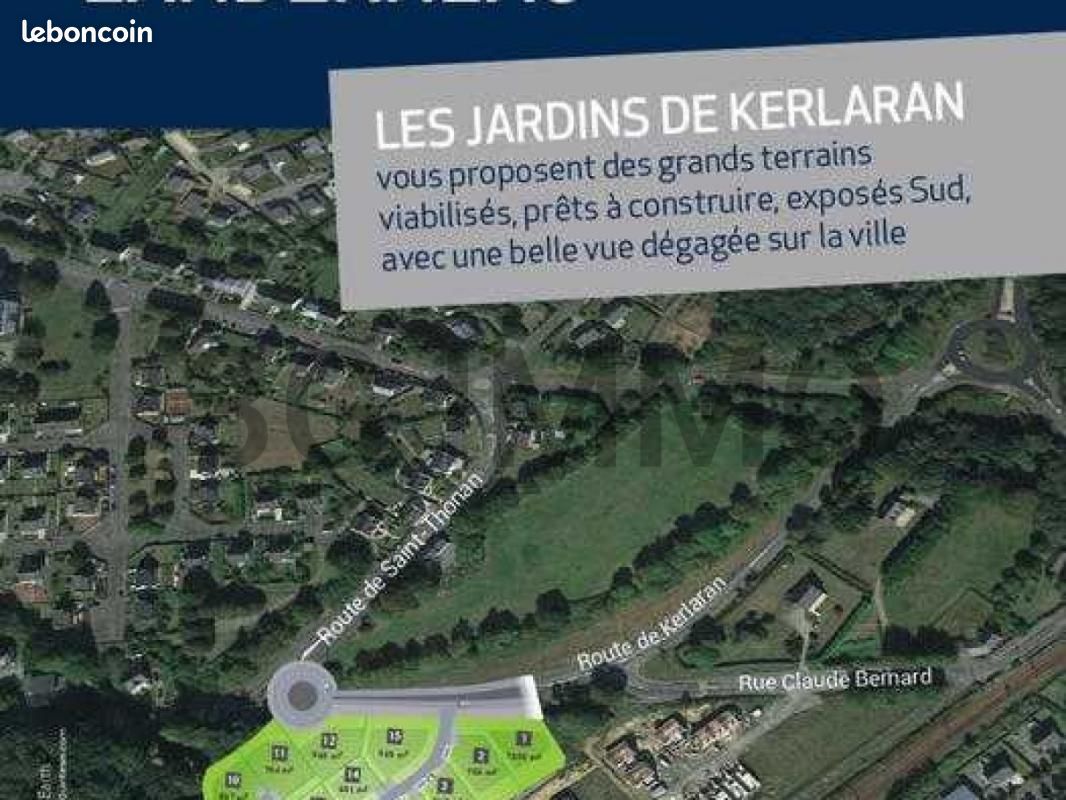 1008m² Land in Landerneau, France No. 214932