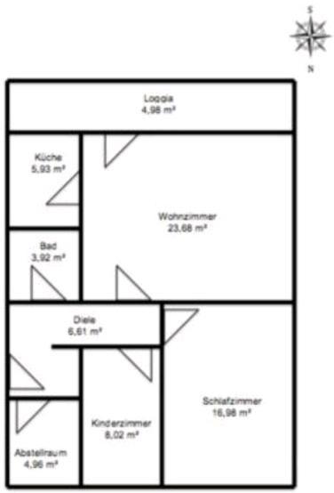 2 bedrooms Apartment in Unna, Germany No. 242481