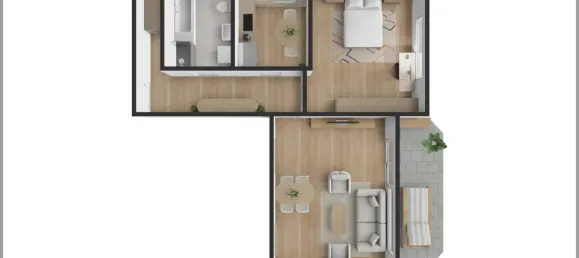 Apartamento de 2 divisões em Osnabruck, Germany N.º 198402 5