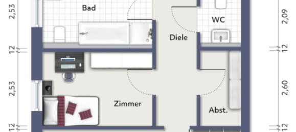 3 rooms Apartment in Alb-Donau-Kreis, Germany No. 332220 7