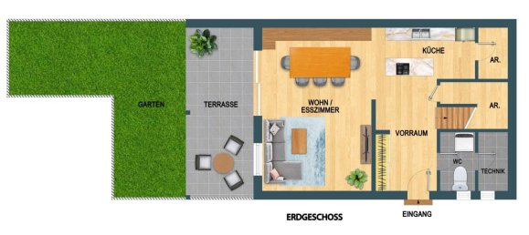 Adosado de 4 habitaciónes en Stockerau, Austria No. 146557 44