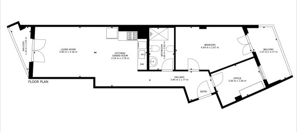 2 chambres Appartement à Zaragoza, Spain No. 63200 19
