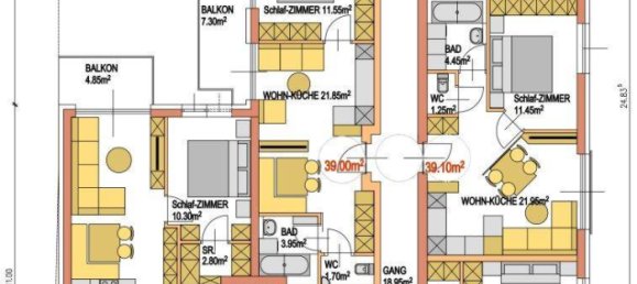 Terreno em Liesing, Austria 1208 m² N.º 166457 4