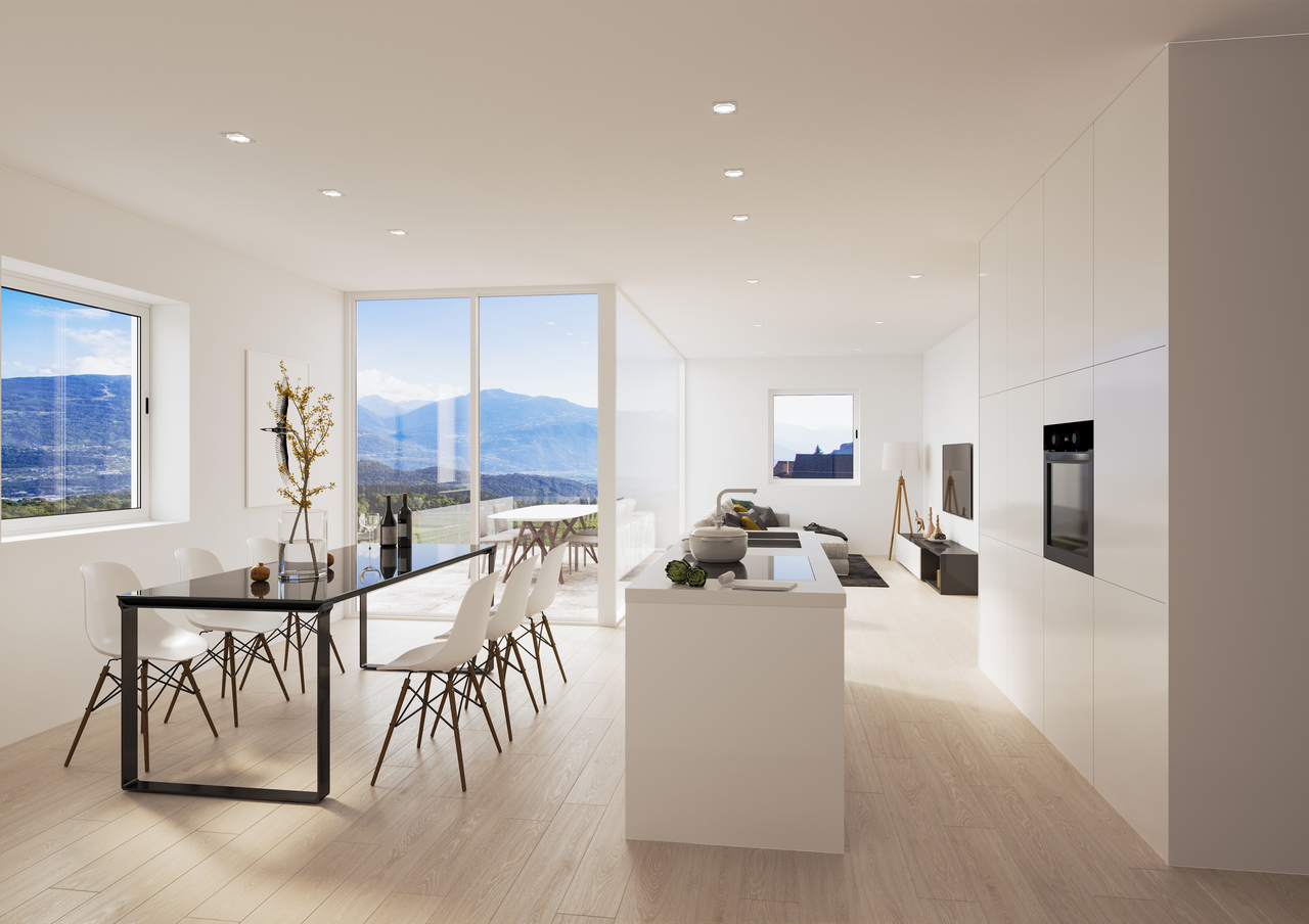 2 bedrooms Condo in Saviese, Switzerland No. 440