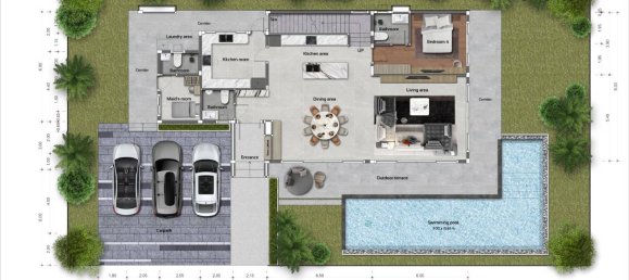 4 bedrooms Villa in Gloria villas, Pattaya, Thailand No. 31956 16