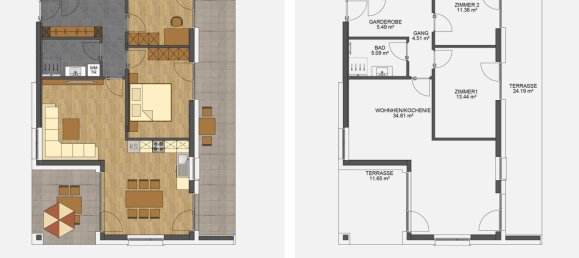 3 rooms Apartment in Nuziders, Austria No. 30511 7