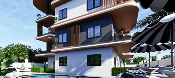 2 rooms Apartment in Alanya, Turkey No. 13341 3