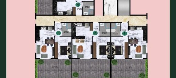 2 rooms Apartment in Alanya, Turkey No. 13341 12