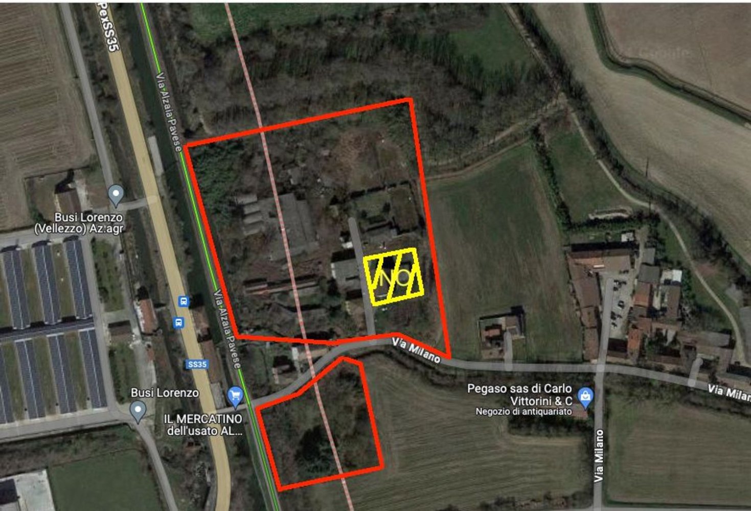  قطعة أرض في Giussago, Italy 19000متر مربع رقم 82037