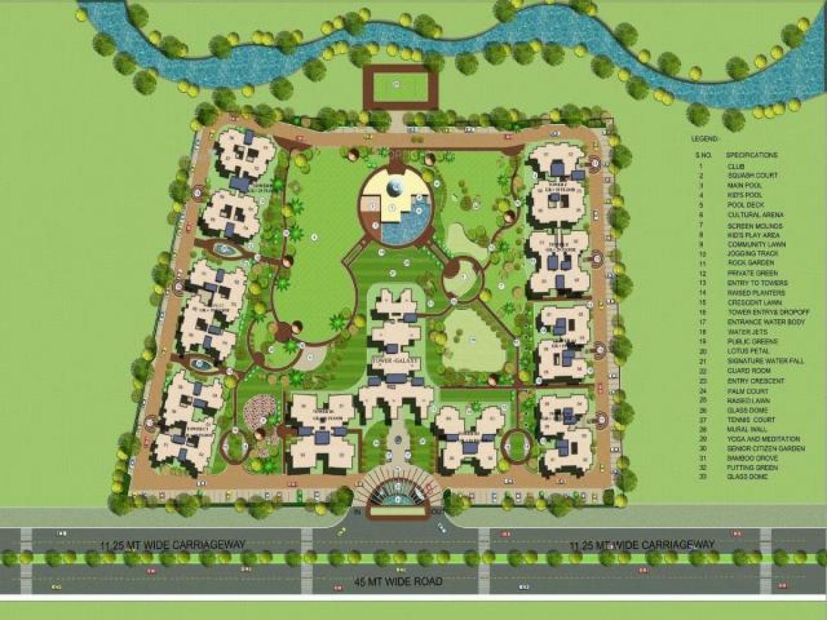 2 bedrooms House in Ghaziabad, India No. 55940