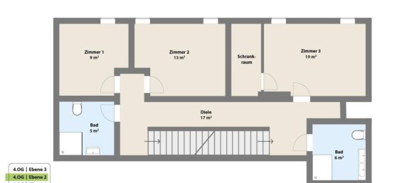 3 chambres Penthouse à Linz, Austria No. 190894 22