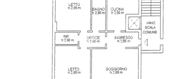 Квартира с 3 спальнями в Мантуя, Италия № 378522 48