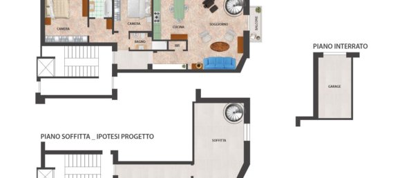 3غرفة بانتهاوس في Verona, Italy رقم 105822 24