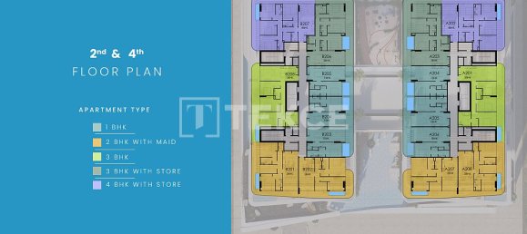 Apartamento T3 em Dubai, UAE N.º 111231 6