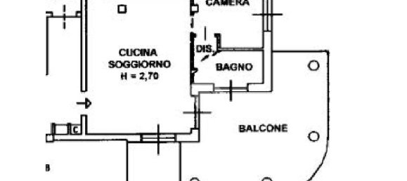 2 rooms Apartment in Borgomanero, Italy No. 4765 42