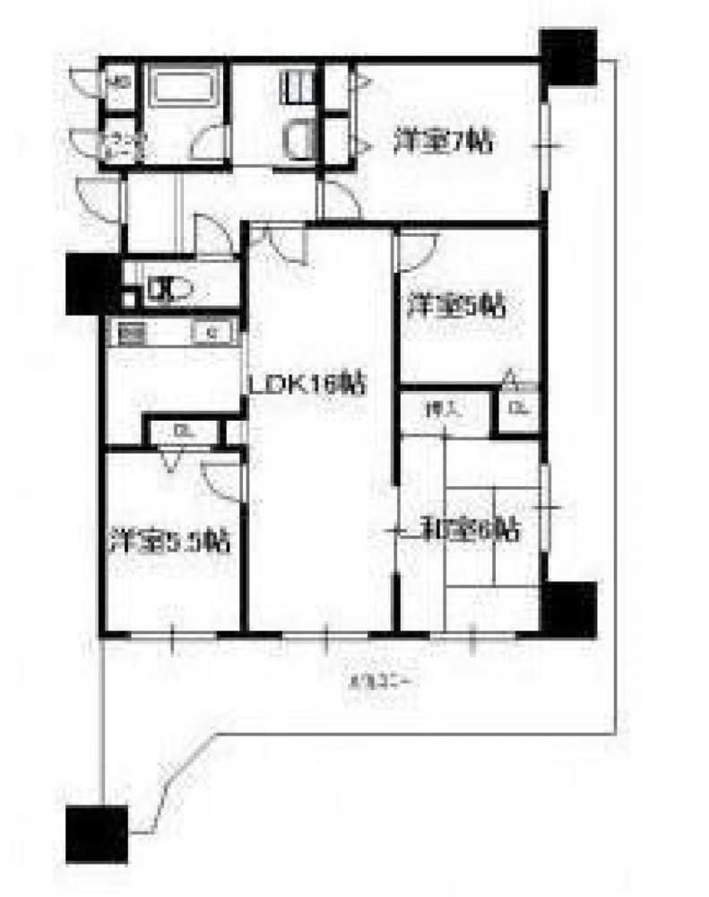 4 chambres Appartement à Miyazaki, Japan No. 5178