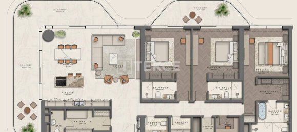 6 bedrooms Penthouse for sale in Saadiyat Island, Abu Dhabi, UAE № 111312 11