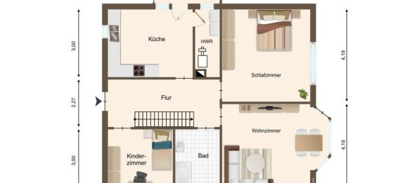 Дом с 2 спальнями в Дитмаршен, Германия № 71918 15