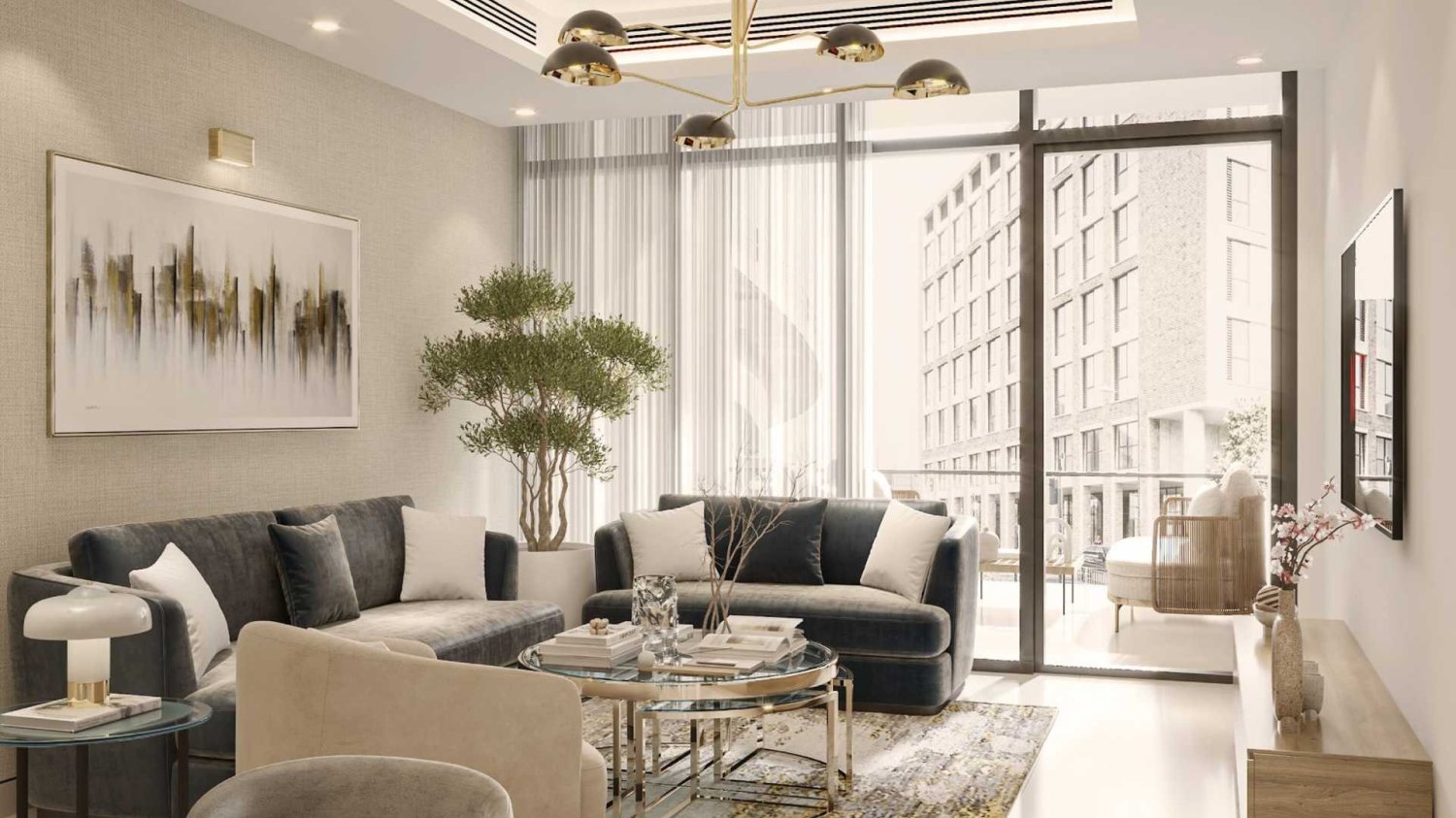 2 Schlafzimmer Wohnung in CRESSWELL RESIDENCES, Dubai South (Dubai World Central), UAE, Nr. 62109