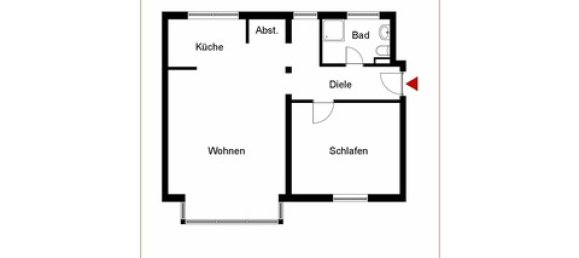 Квартира с 1 спальней в Мангейм, Германия № 71266 7