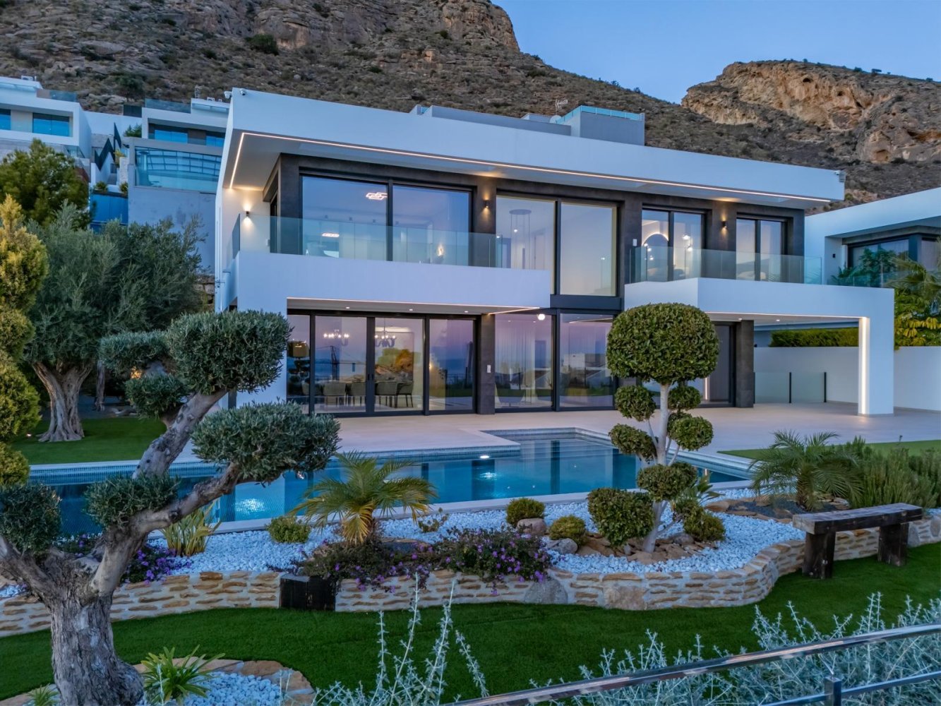 7 chambres villa à vendre à Finestrat, Alicante, Valencian Community, Spain № 365532