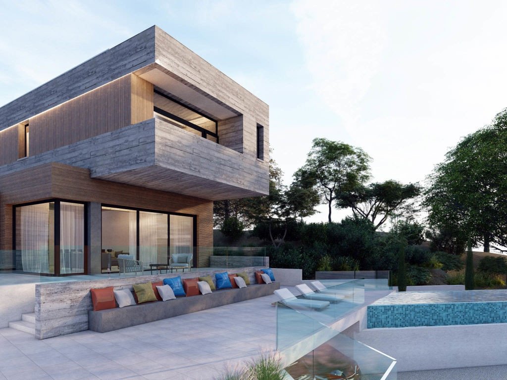 4 غرف نوم فيلا في Agios Tychonas, Cyprus رقم 718