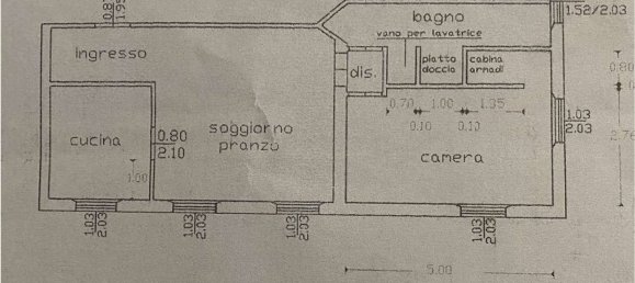 Квартира с 2 комнатами в Модена, Италия № 92716 52