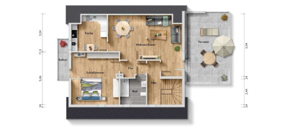 2 Schlafzimmer Stadthaus in Solingen, Germany, Nr. 259051 20
