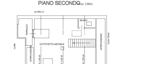 5 rooms Apartment in Collegno, Italy No. 12871 38