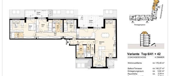 Penthouse de 4 divisões em Ottakring, Austria N.º 183672 9