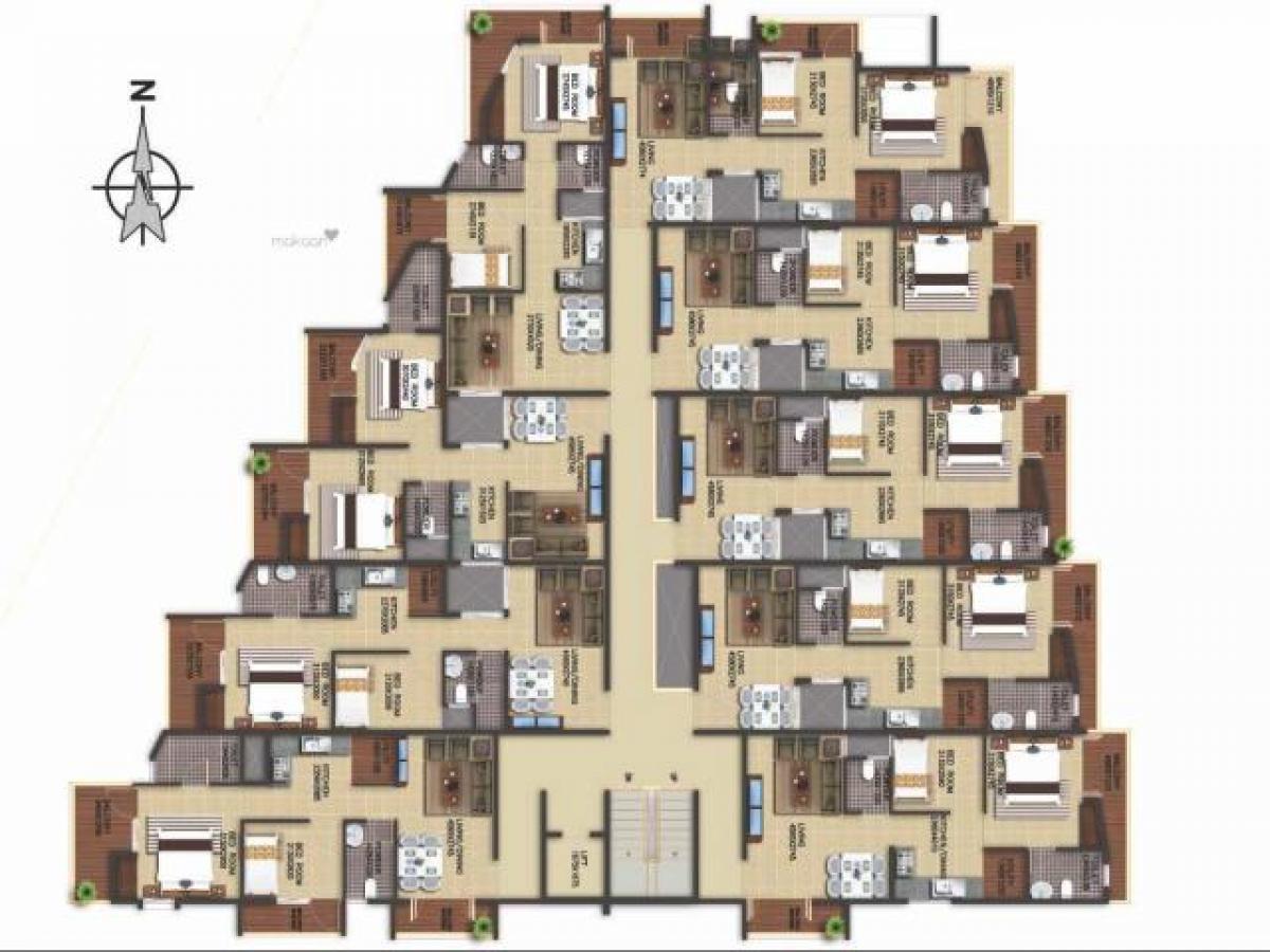 2 bedrooms House in Bangalore, India No. 43528