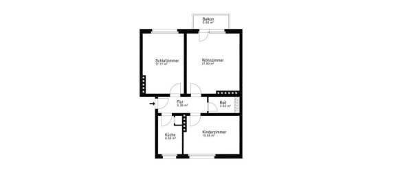 Квартира с 3 спальнями в Аймсбюттель, Германия № 311432 11