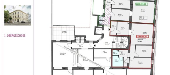 3 rooms Apartment in Vienna, Austria No. 227079 11