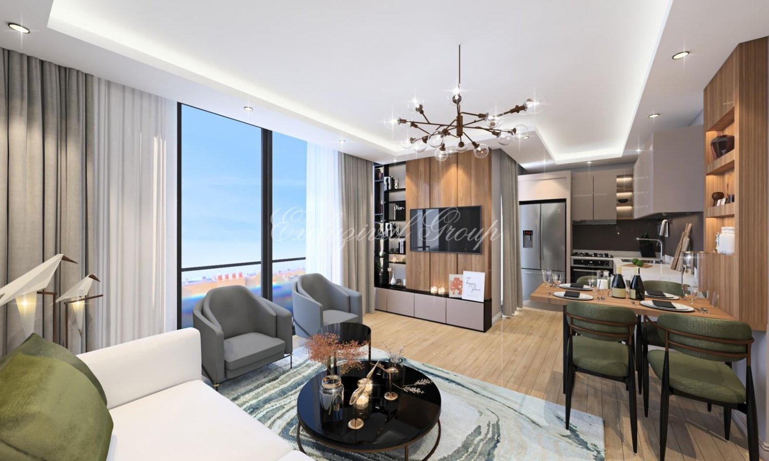 3 rooms Apartment in Antalya, Turkey No. 28678