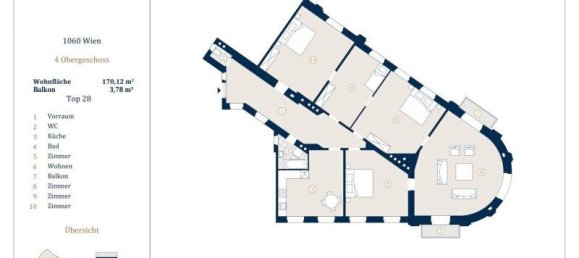 5 rooms Apartment in Mariahilf, Austria No. 219493 20