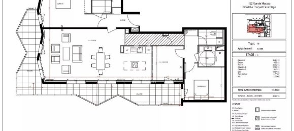 3 Schlafzimmer Wohnung in Le Touquet-Paris-Plage, France, Nr. 230231 5