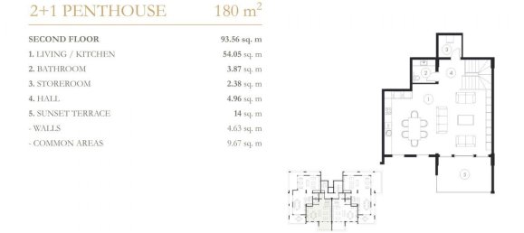 3-salle Villa à Kargicak, Turkey No. 9737 22